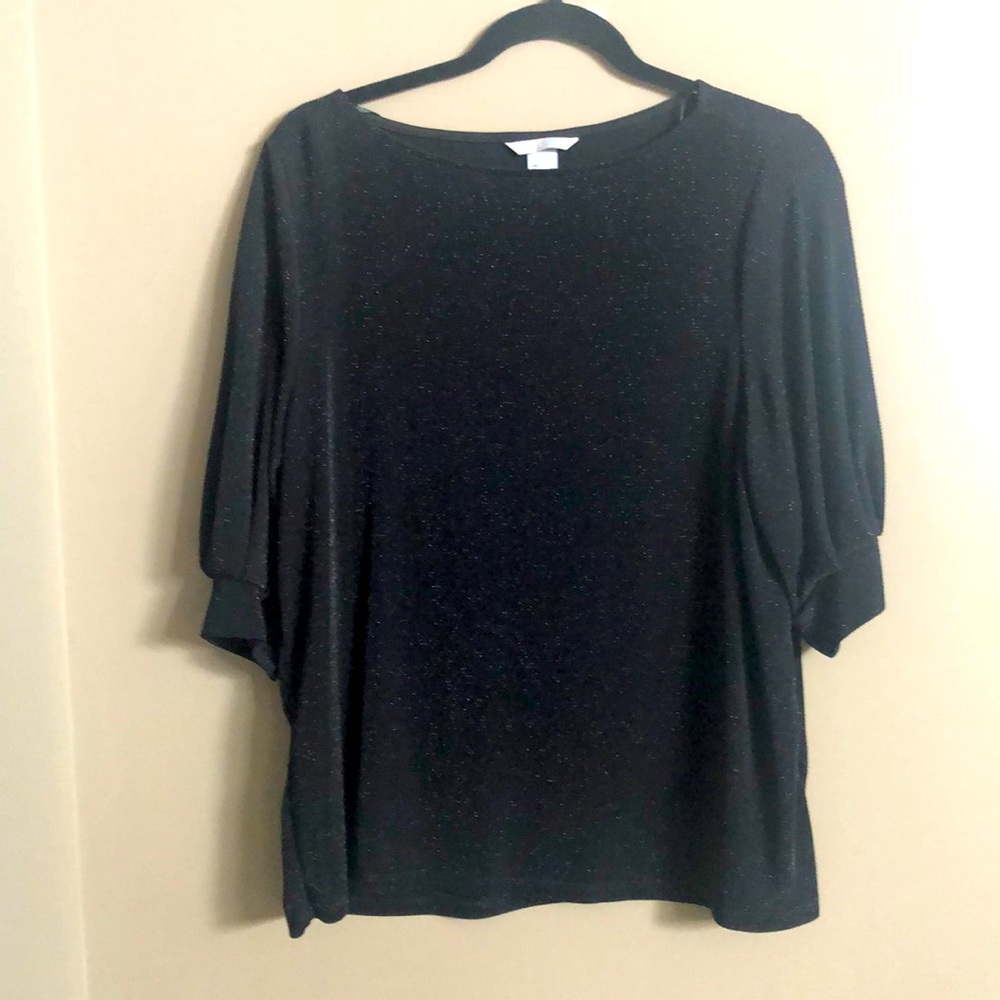 H&M black blouse
